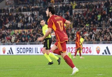 عکس‌| تیپ متفاوت سردار آزمون در ورزشگاه رم

