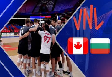 ویدیو | خلاصه والیبال بلغارستان 0 - کانادا 3 در لیگ ملت‌های 2024