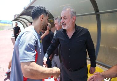 عکس | تمرین پرسپولیس ستاره باران شد