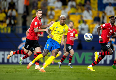 استقلال ترمز النصر بدون رونالدو را کشید