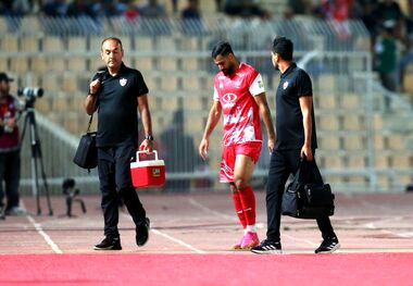 دوری ۳ هفته‌ای ستاره پرسپولیس به دلیل  مصدومیت