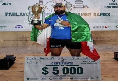قهرمانی ایران در مسابقات بین المللی قوی‌ترین مردان

