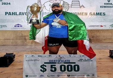قهرمانی ایران در مسابقات بین المللی قوی‌ترین مردان

