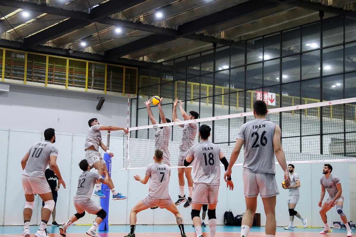 ساعت و روز مسابقات والیبال ایران در هفته دوم لیگ ملتهای والیبال