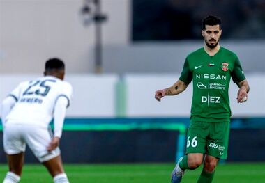 العین در خانه خود مغلوب شباب الاهلی شد!
