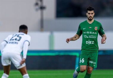 العین در خانه خود مغلوب شباب الاهلی شد!
