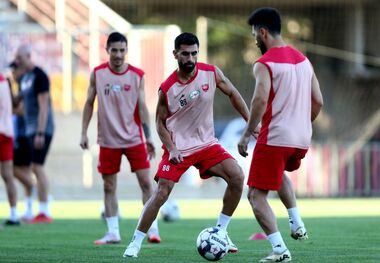  هافبک پرسپولیس در تمرینات؛ خبر اخراج واقعی بود یا دروغ؟