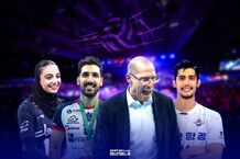 عملکرد لژونرهای والیبال ایران در هفته گذشته