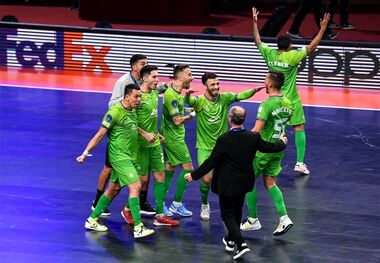 قهرمانی پالما با طیبی و اولادقباد در لیگ قهرمانان فوتسال اروپا