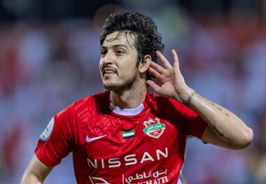 ویدیو | گل اول شباب الاهلی به الشارجه توسط سردار آزمون