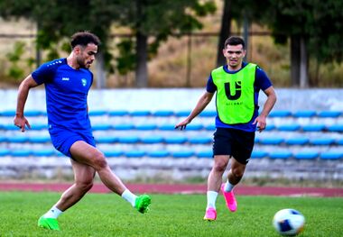 عکس | تمرینات سخت ستاره پرسپولیس برای حضور در المپیک