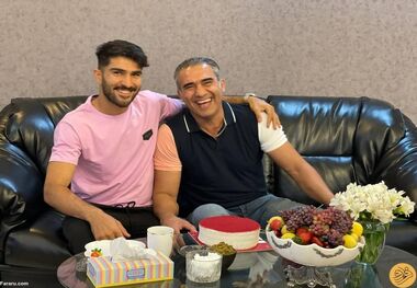 عکس/ تغییر چهره احمدرضا عابدزاده در شب یلدا