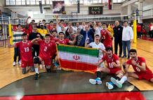 تاجگذاری باشکوه والیبال ایران در جهان