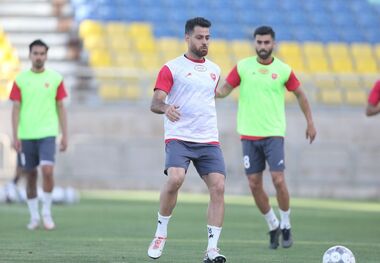 عکس | دو خرید جدید پرسپولیس برای فصل آینده در تمرینات!