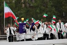 ویدیو |  تیم ایران در مراسم افتتاحیه المپیک 2024
