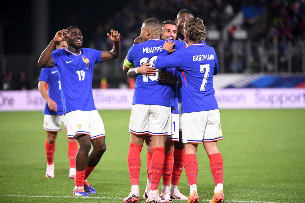 فرانسه 3 - لوکزامبورگ 0؛ کیلیان امباپه شیرینی انتقال به رئال‌مادرید را داد!