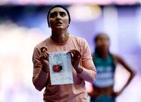 پیام اعتراضی دونده زن افغان به طالبان در المپیک 2024
