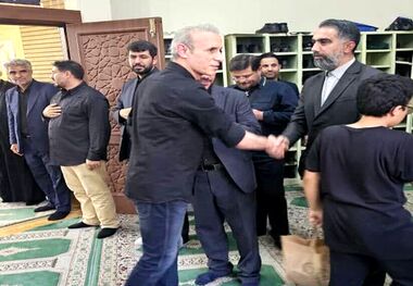 یحیی گل‌محمدی در مراسم بزرگداشت سرتیم حفاظت رئیس‌جمهور