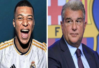 واکنش جالب لاپورتا به جذب امباپه توسط رئال مادرید