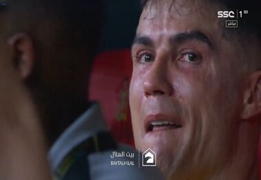 راز گریه های کریستیانو رونالدو مشخص شد