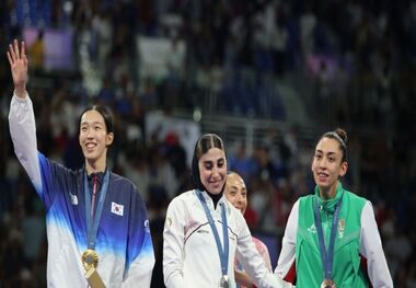 عکس | پیام کیمیا علیزاده برای هواداران ایرانی خود پس از حواشی المپیک 2024