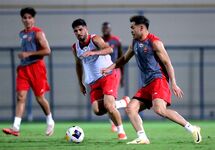 اولین تمرین پرسپولیس در دبی با حضور اورونوف
