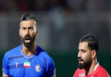 ویدیو | خطای پنالتی رامین رضاییان روی سعید مهری و گل کنعانی برای پرسپولیس