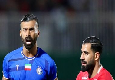 ویدیو | خطای پنالتی رامین رضاییان روی سعید مهری و گل کنعانی برای پرسپولیس