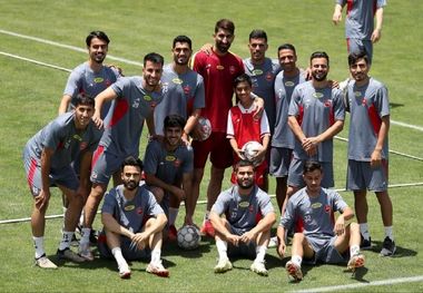 مهمان محبوب در تمرین پرسپولیسی‌ها