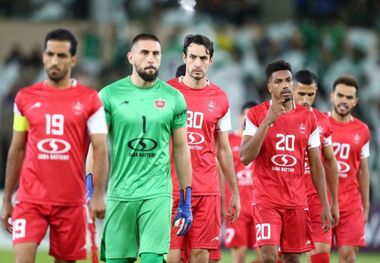  ترکیب و شماتیک بازیکنان پرسپولیس در بازی با پاختاکور