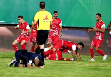 خوشحالی گل پرسپولیس نزدیک بود تلفات بگیرد!