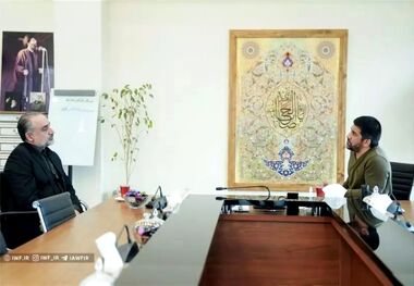 عکس | حضور کاپیتان اسبق پرسپولیس در فدراسیون کشتی