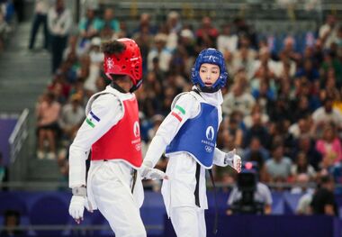 استارت مطمئن مبینا نعمت زاده در تکواندو المپیک 2024