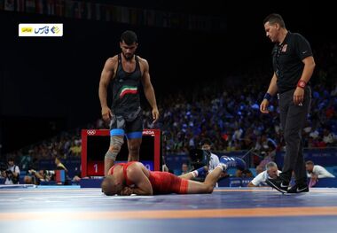 طوفان مُهمِدی برای رسیدن به نیمه‌نهایی کشتی المپیک 2024