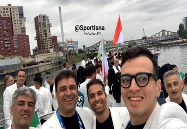 عکس ا المپیک 2024؛ ترکیب کاروان ایران در رژه