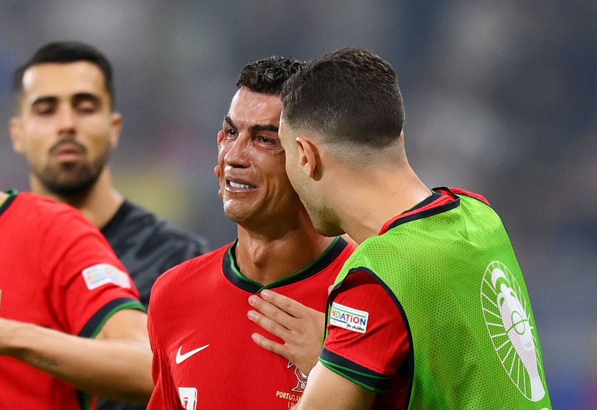 عکس | کریستیانو رونالدو جواب تمسخر اشک‌هایش را داد!