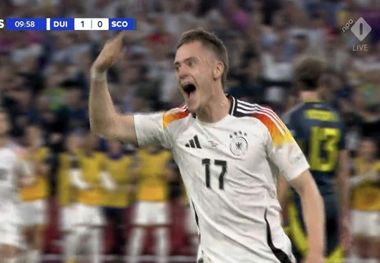 یورو 2024 | گل اول آلمان به اسکاتلند 