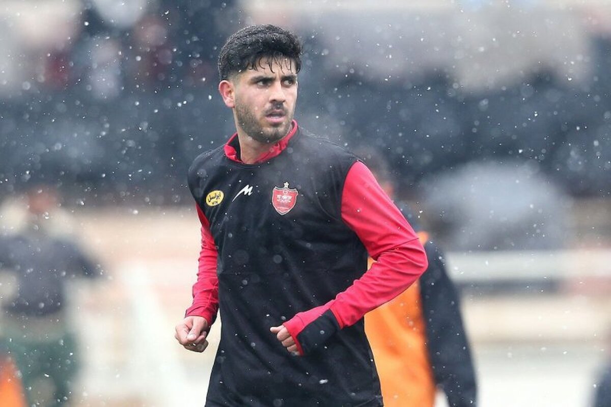 ستاره پرسپولیس در برف به عشق دوران کودکی‌اش رسید!