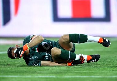 ویدیو | پرسپولیس گل خورد؛  سیدحسین حسینی ناگهان مصدوم شد!
