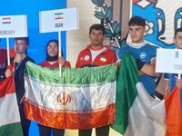 یک زن ایرانی در رقابت های جهانی مدال گرفت