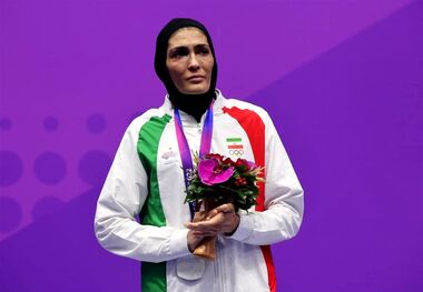 الهه منصوریان خداحافظی کرد

