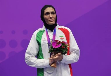 الهه منصوریان خداحافظی کرد

