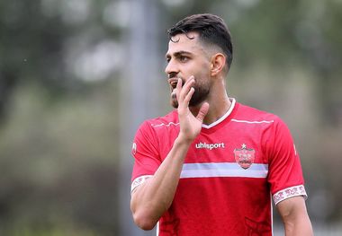 مدافع پرسپولیس با این پیام دل هواداران را برد!