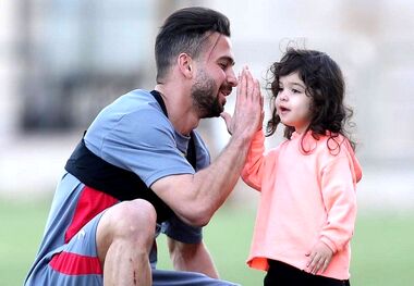 عکس | واکنش سروش رفیعی به سبک محمد صلاح به کامبک پرسپولیس