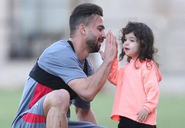 عکس | واکنش سروش رفیعی به سبک محمد صلاح به کامبک پرسپولیس