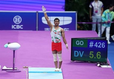 مهدی الفتی، سومین ژیمناست تاریخ ایران در المپیک